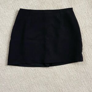 Abercrombie & Fitch Scarlett Mini Skort Medium Black